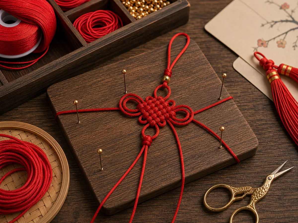 Double Coin Knot Meaning - Read meaning with construction