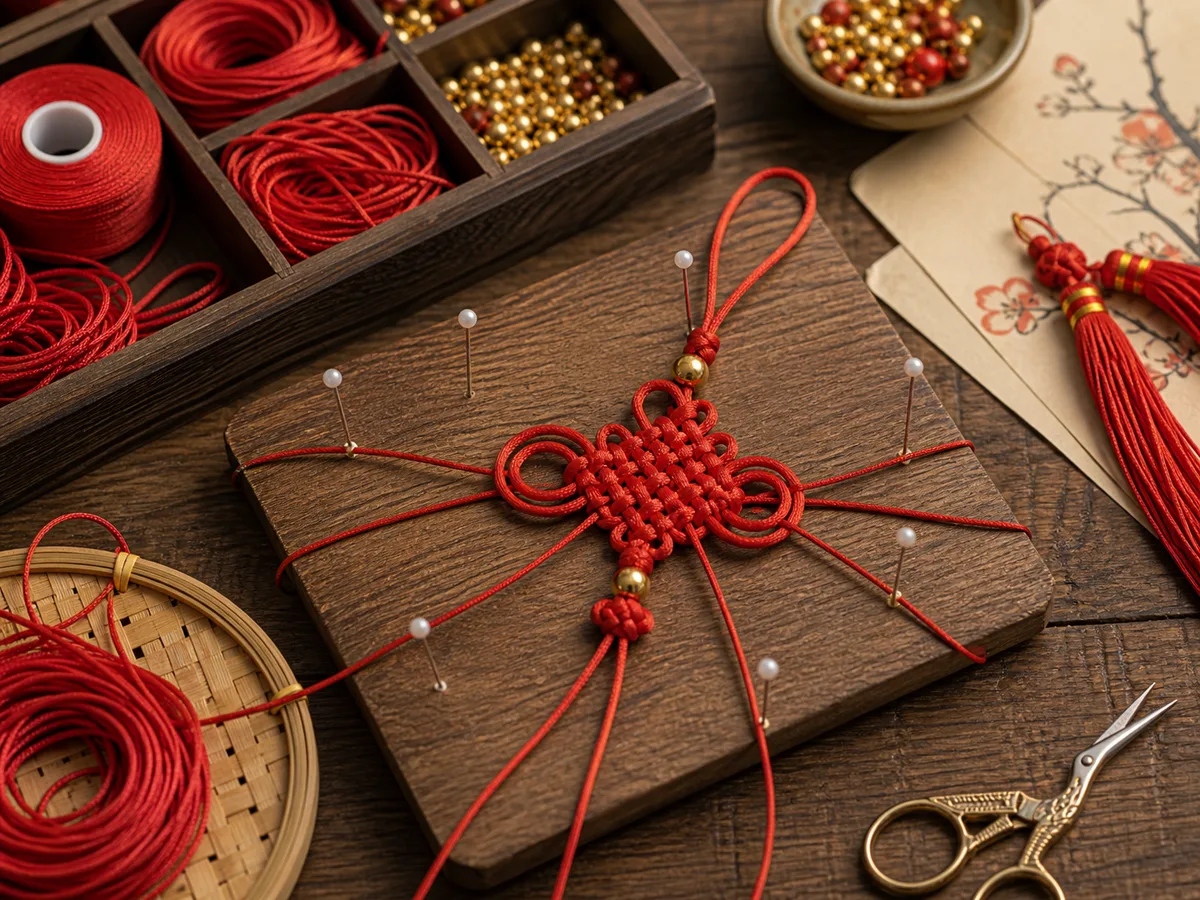 Button Knot Tutorial - Choose the right project scale